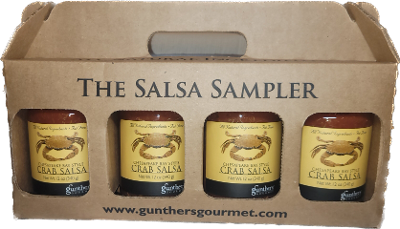 CHESAPEAKE BAY STYLE CRAB SALSA "SALSA SAMPLER 4-PACK"