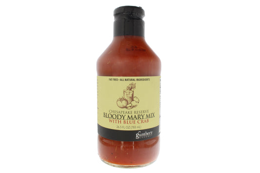 Chesapeake Reserve Bloody Mary Mix with Blue Crab: 26.5 oz, Glass Bottle