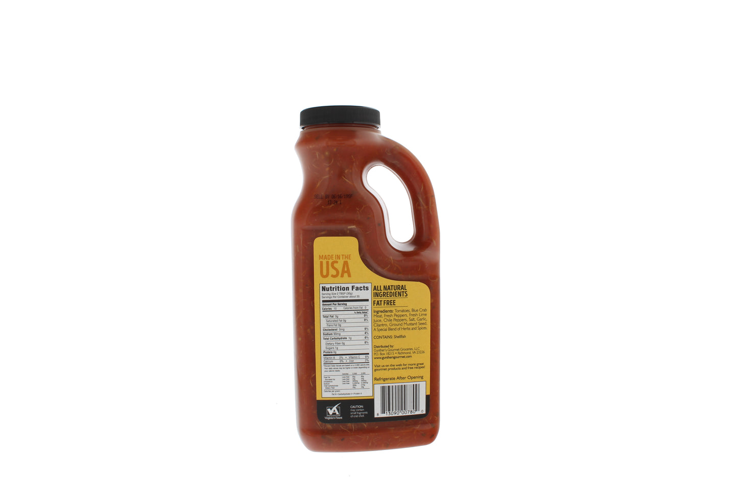 Chesapeake Bay Style Crab Salsa - 37 ounce