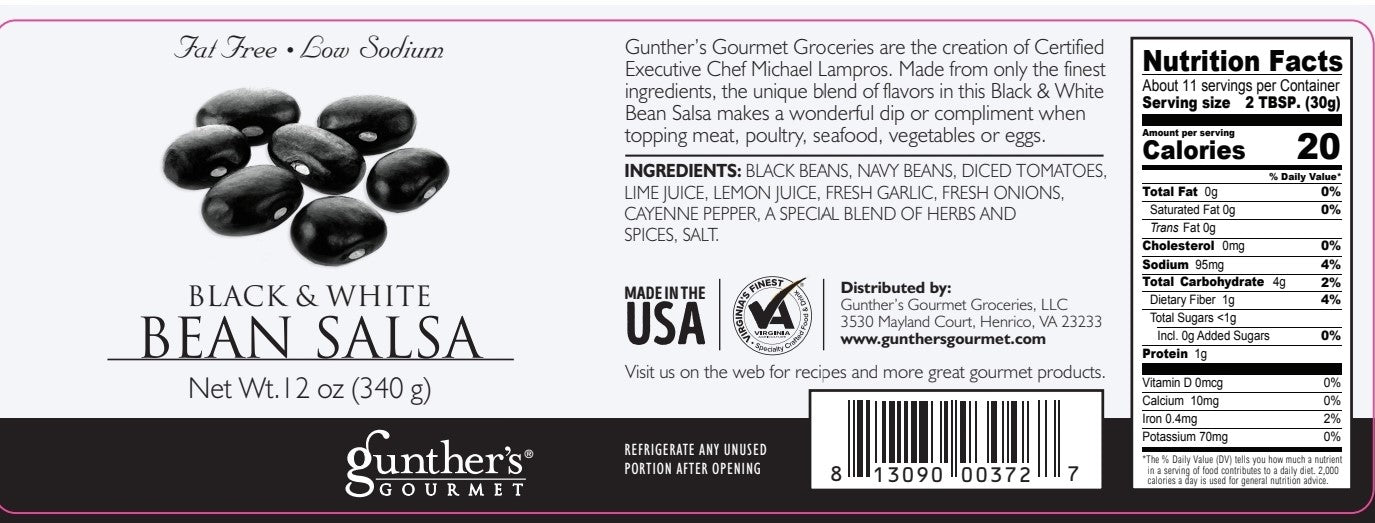 Black & White Bean Salsa