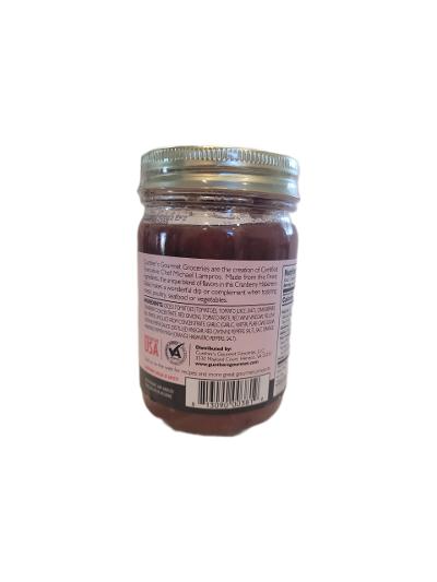 Cranberry Salsa with Habanero Peppers