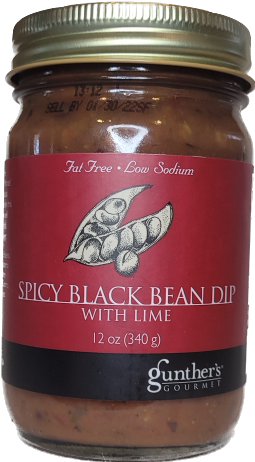 Spicy Black Bean Dip with Lime