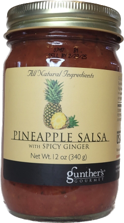 Pineapple Salsa with Spicy Ginger
