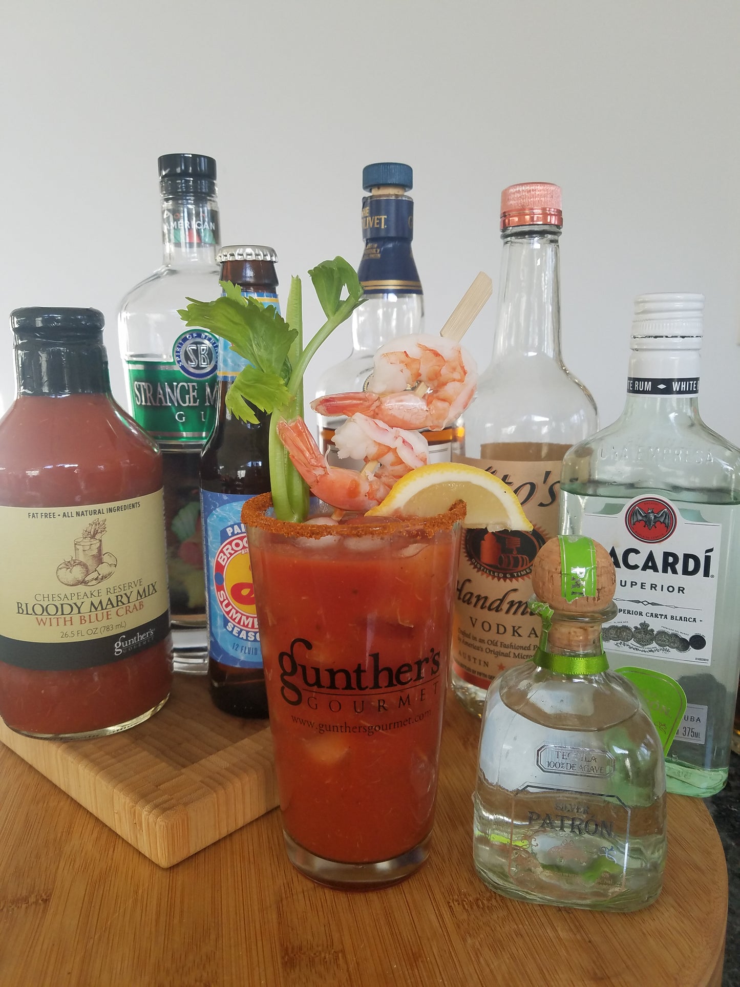 Chesapeake Reserve Bloody Mary Mix with Blue Crab: 37 oz, Plastic Bottle