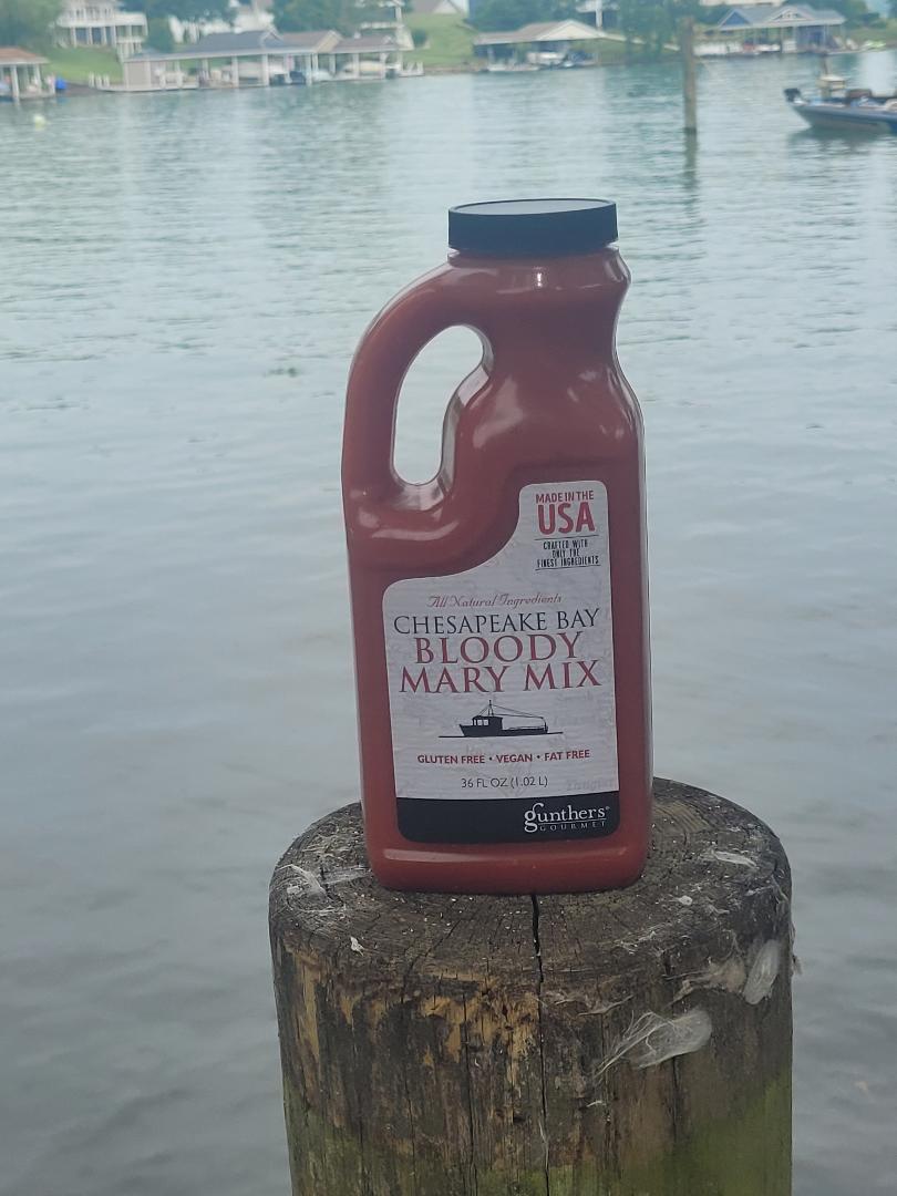 Chesapeake Bay Bloody Mary Mix: 36 oz, Plastic Bottle (NO CRAB MEAT)