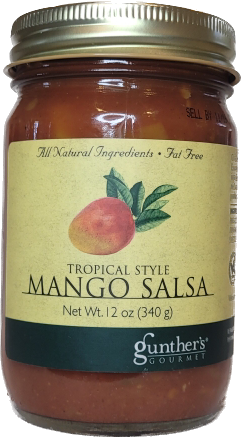 Tropical Style Mango Salsa with Lime