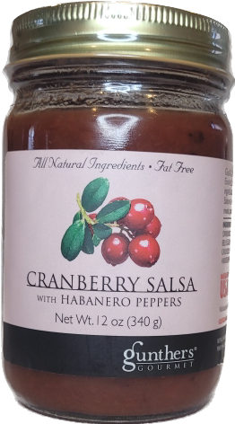 Cranberry Salsa with Habanero Peppers